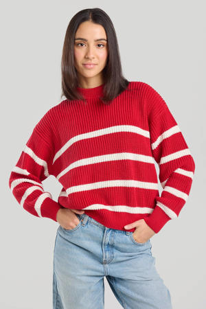 gebreide trui rood