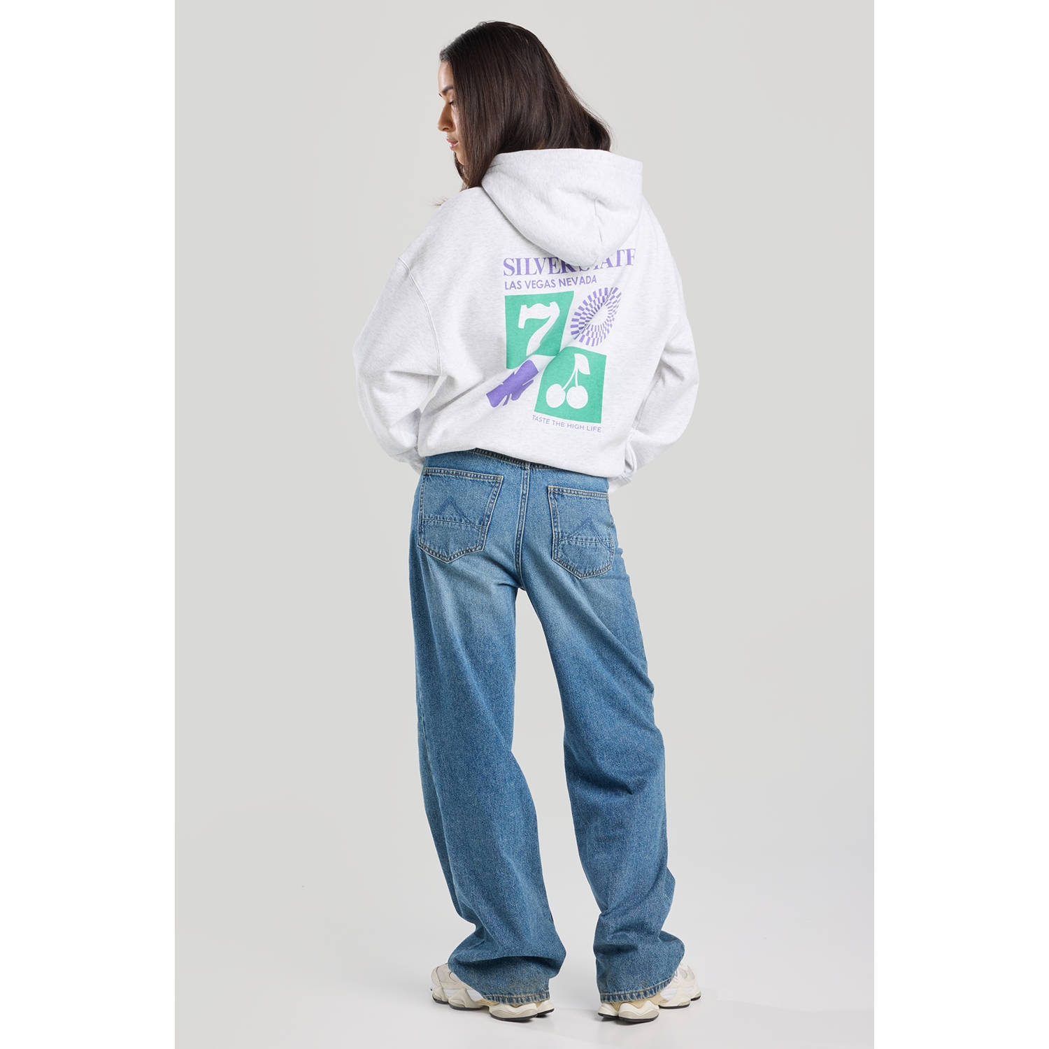 America Today sweater grijs