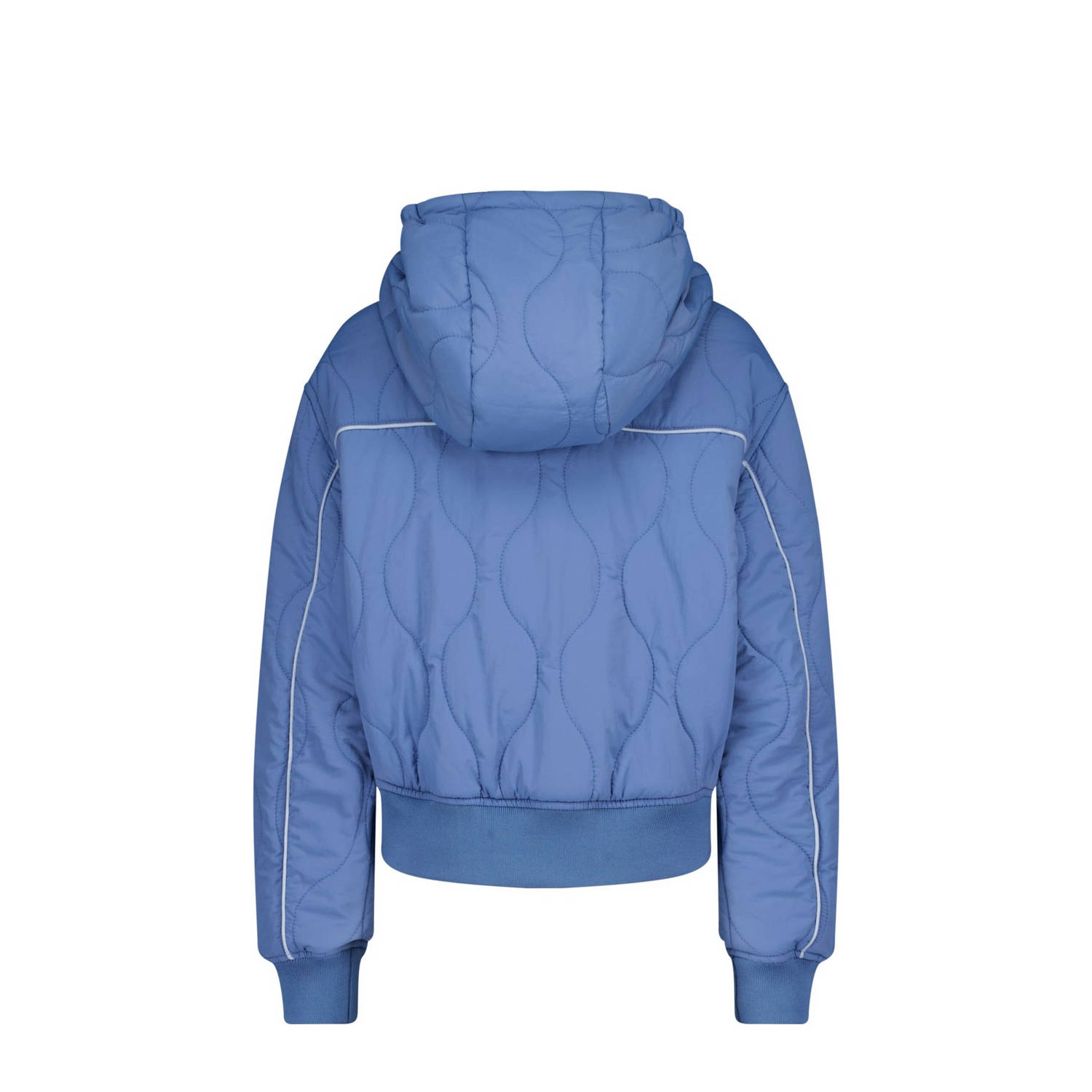 America Today gewatteerde jas blauw