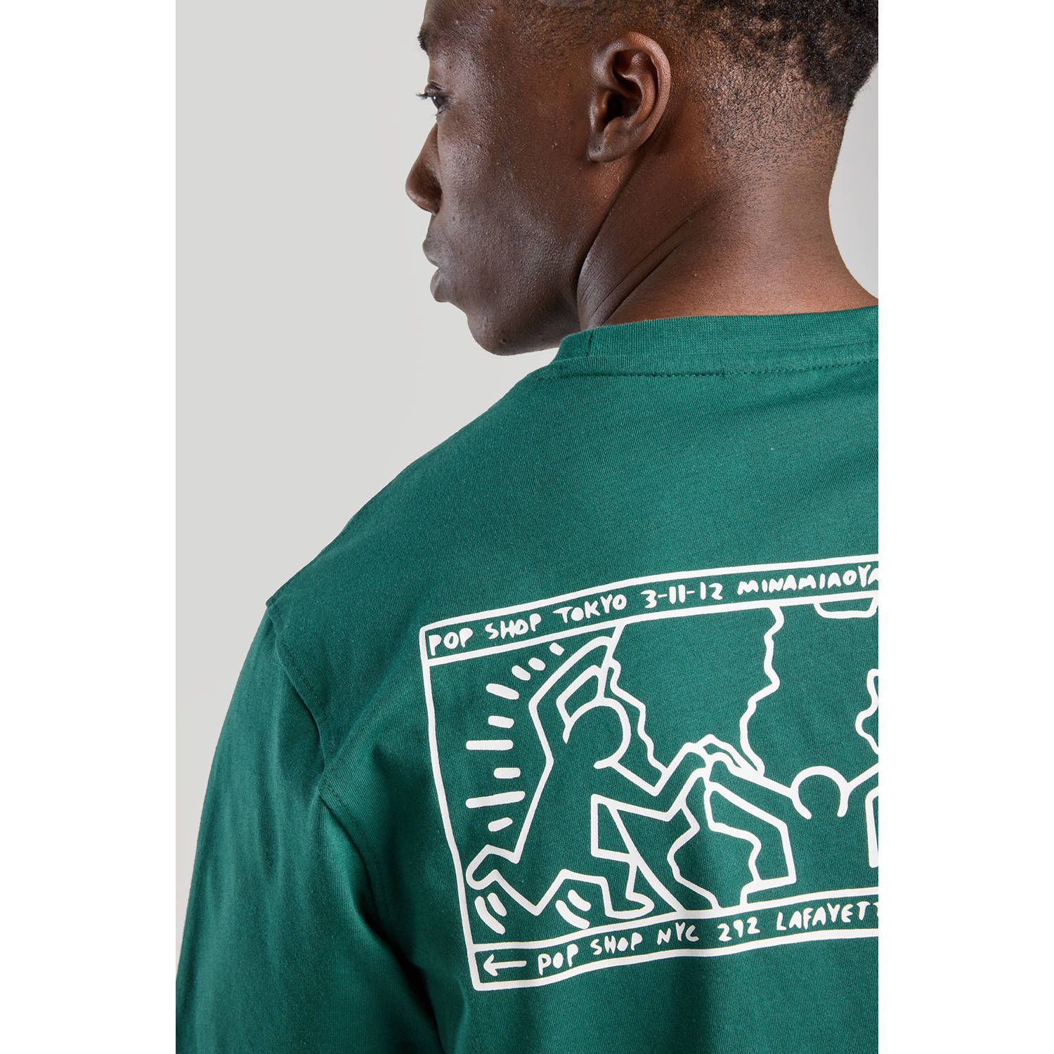 America Today T-shirt groen