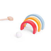 thumbnail: BS Toys Golf set van hout met obstakels Golf set van hout met obstakels