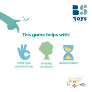 thumbnail: BS Toys Golf set van hout met obstakels Golf set van hout met obstakels