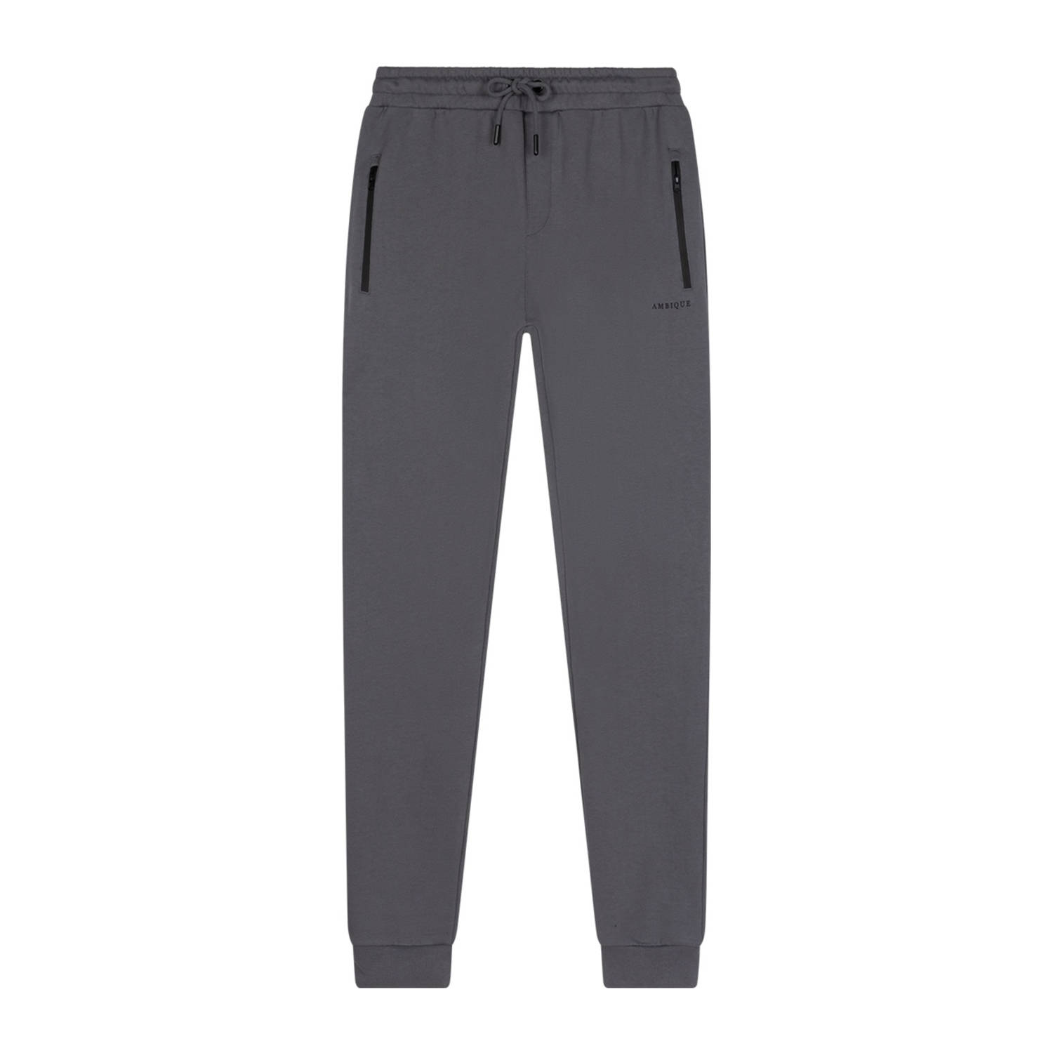 Ambique slim sweatpant grijs