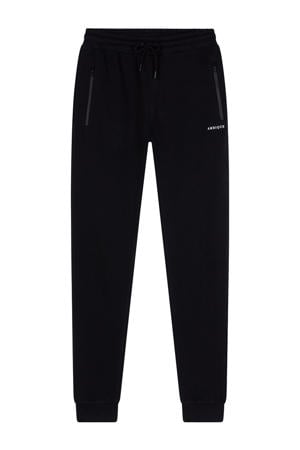 slim sweatpants zwart