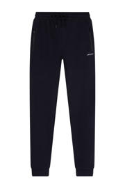thumbnail: Marineblauwe jongens Ambique slim sweatpant van katoen met regular waist, elastische tailleband met koord en logo dessin