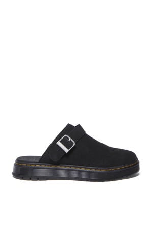 Brookline Mule suède clogs Black Bronx