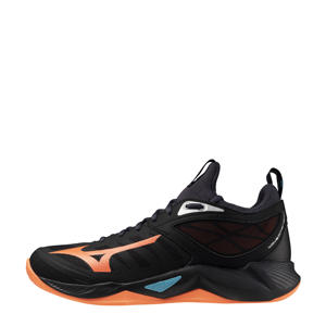 Wave Momentum  zaalsportschoenen zwart/oranje