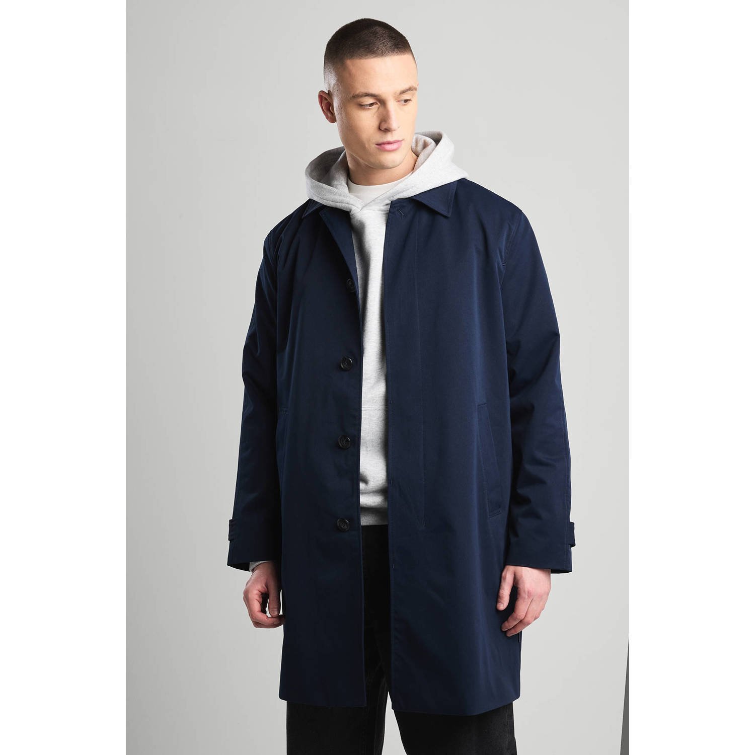 America Today manteljas blauw