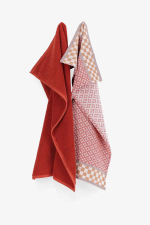 thee- en keukendoek (50x70 cm) (set van 2)