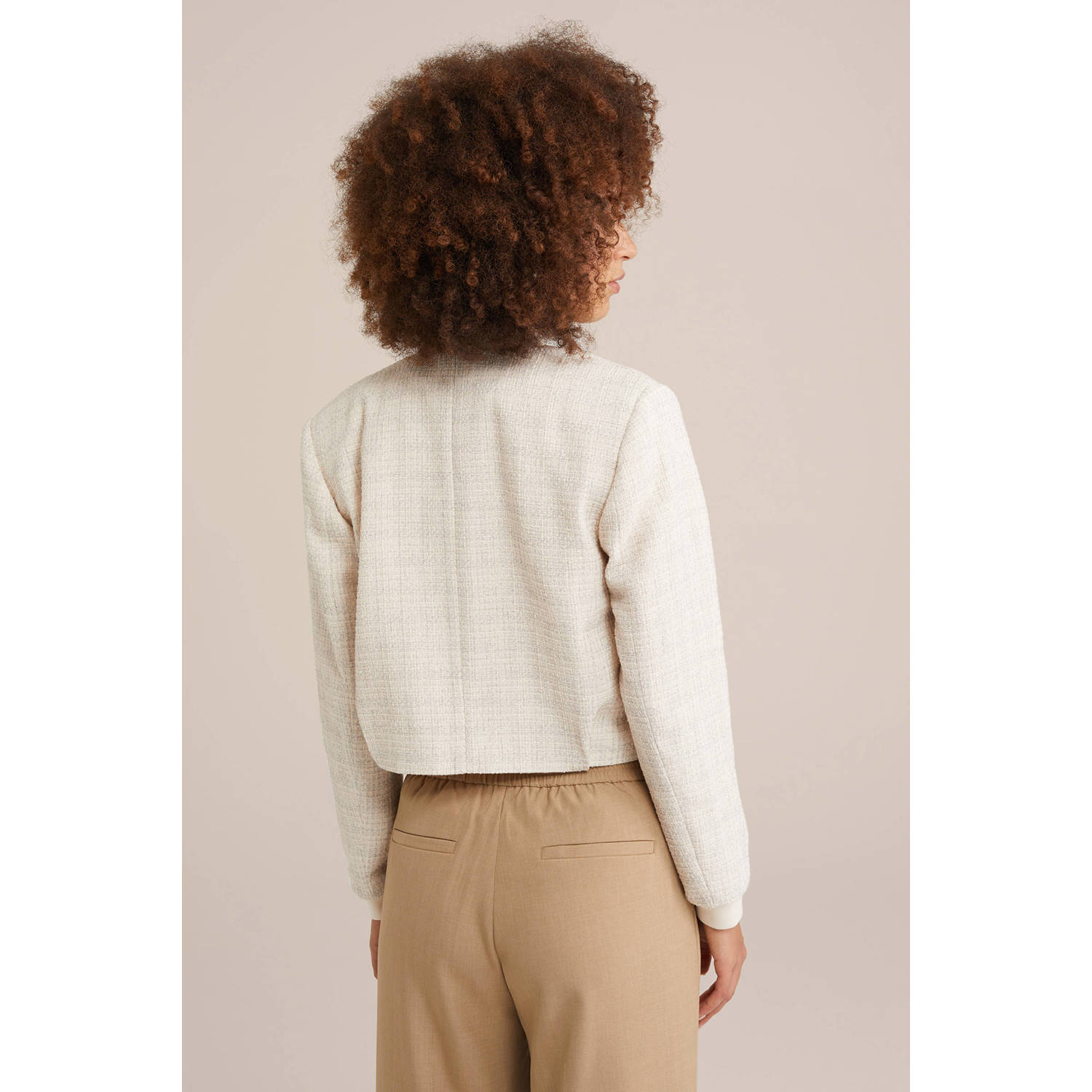 WE Fashion bomberjack ecru