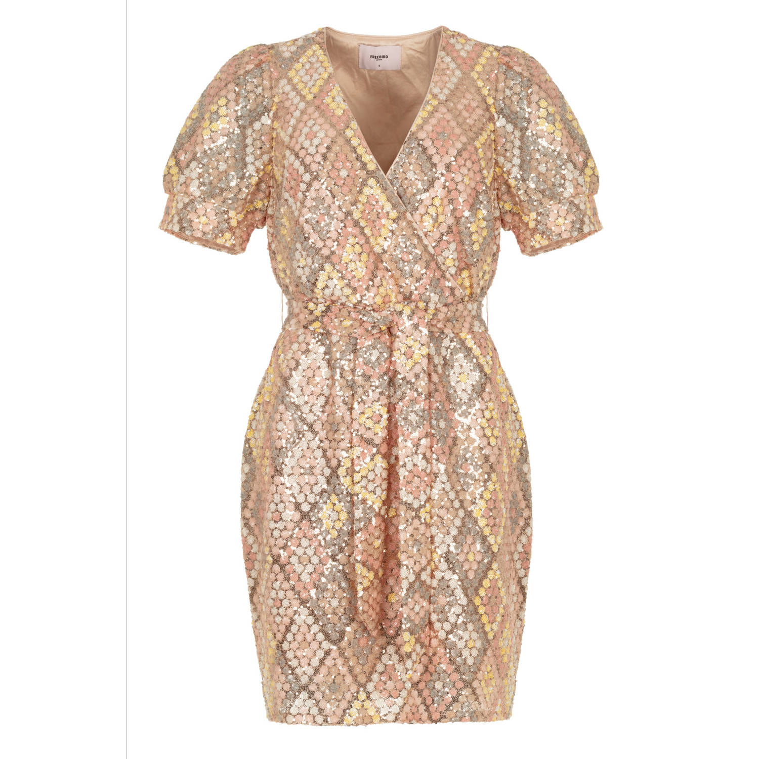 Freebird zomerjurk oranje champagne