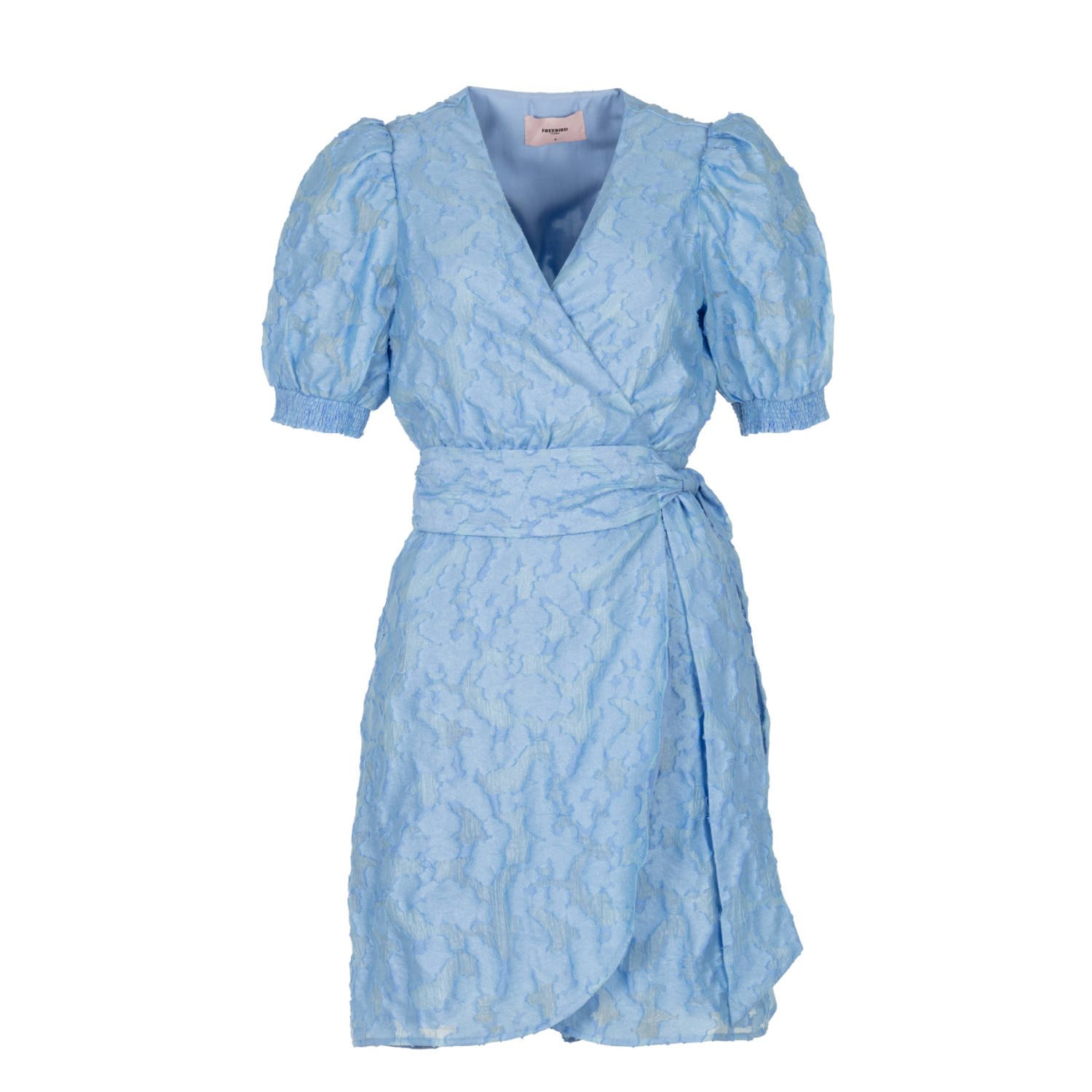FREEBIRD Dames Jurken Blossom Mini Lichtblauw