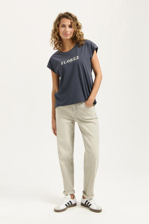 T-shirt donkerblauw