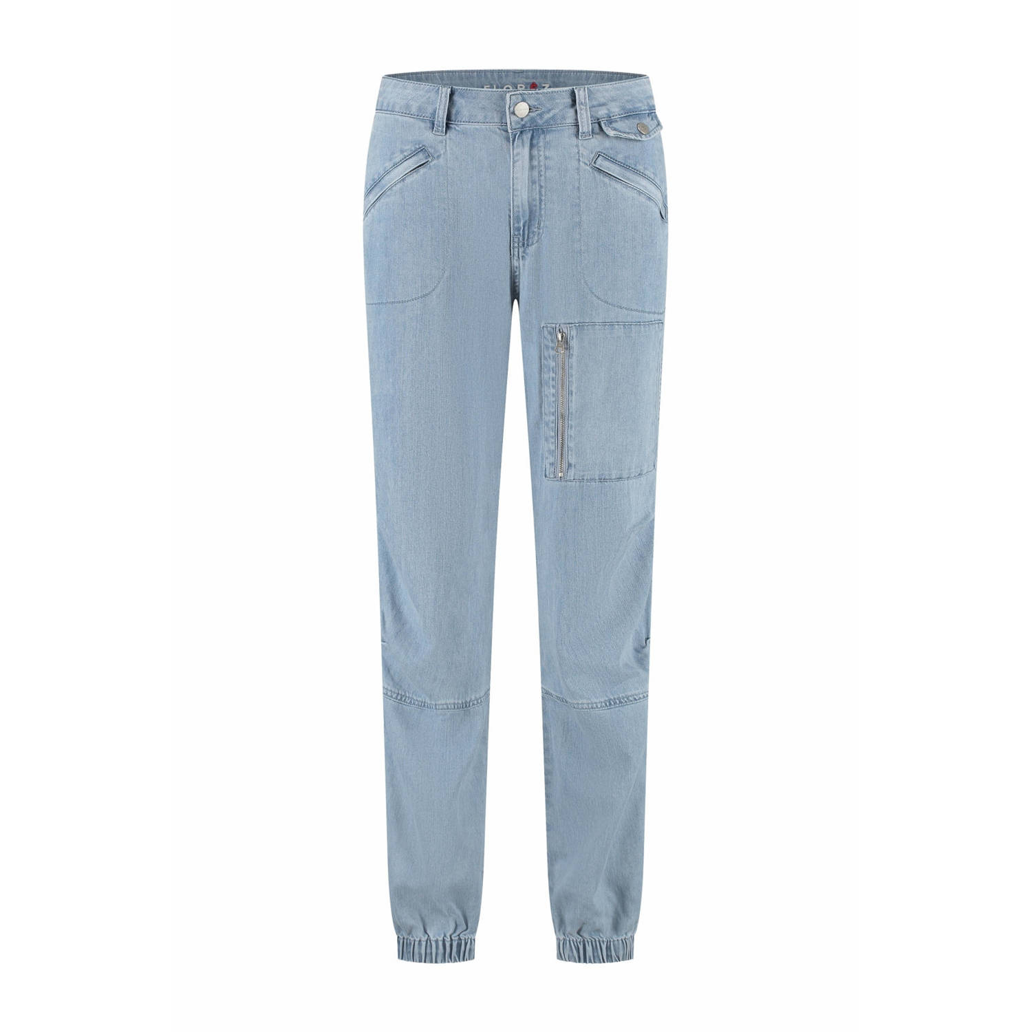 Florez cargo jeans light blue denim