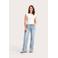 Florez high waist light blue denim