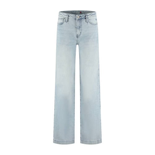 Florez high waist light blue denim afbeelding