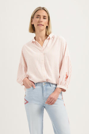 blouse oranje
