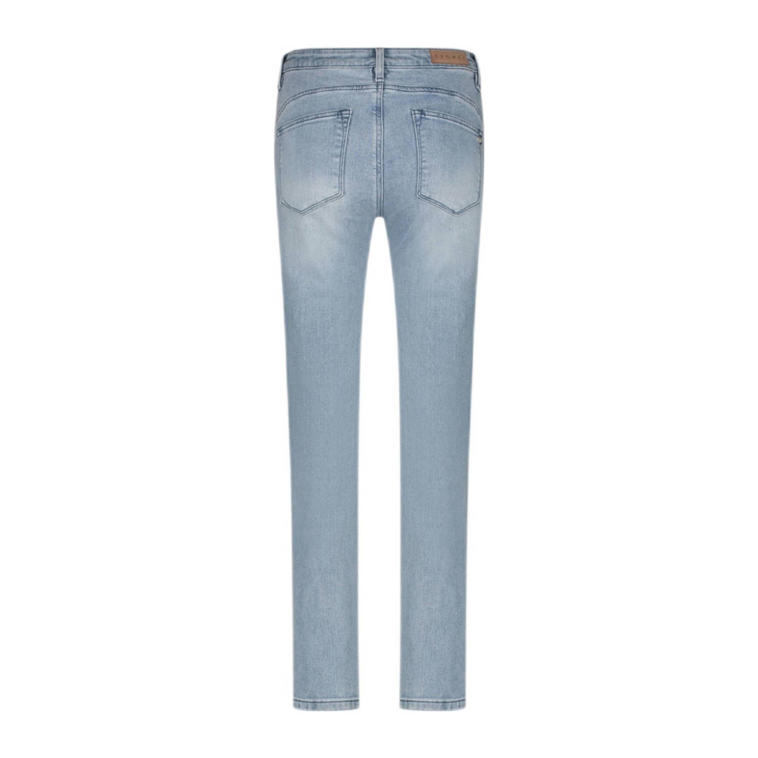 Florez high waist light blue denim