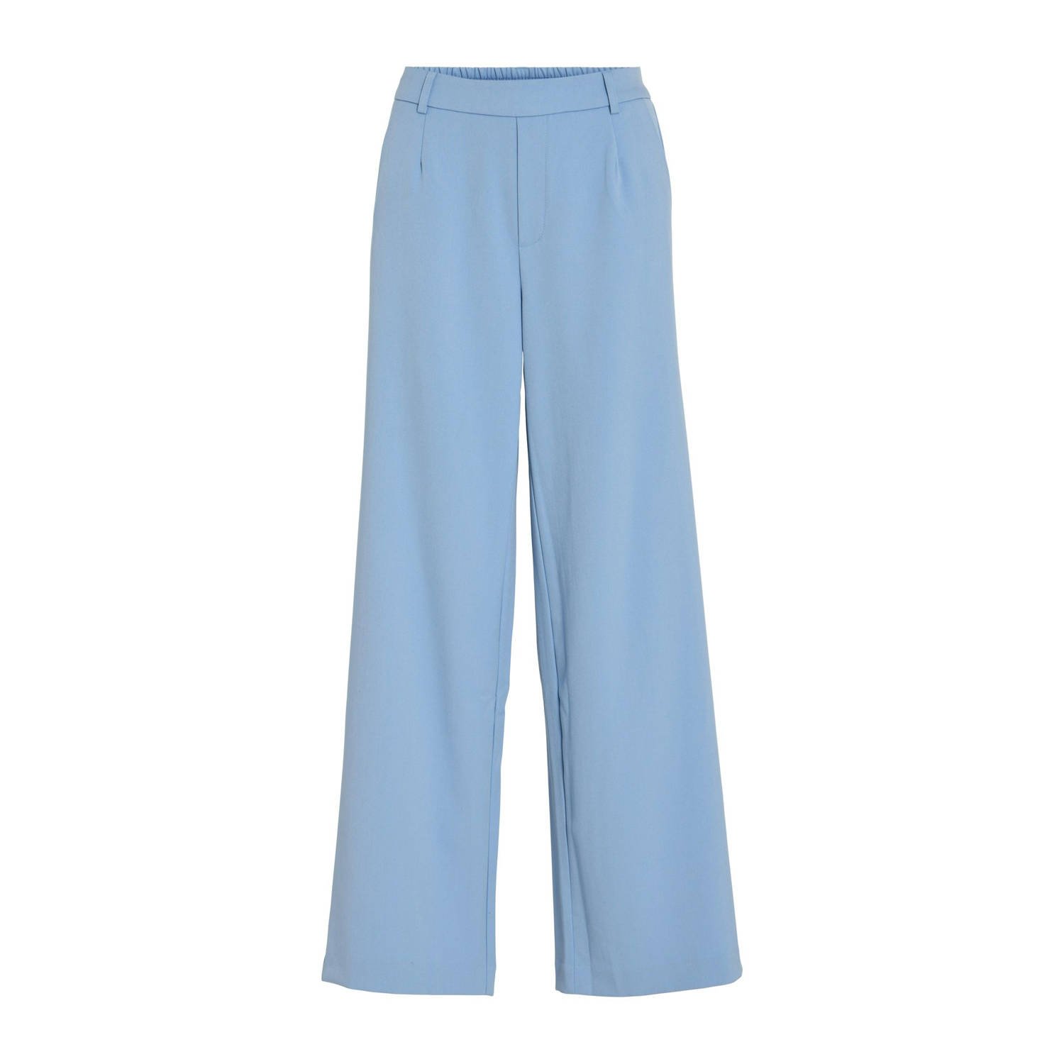 VILA wide leg high waist casual broek