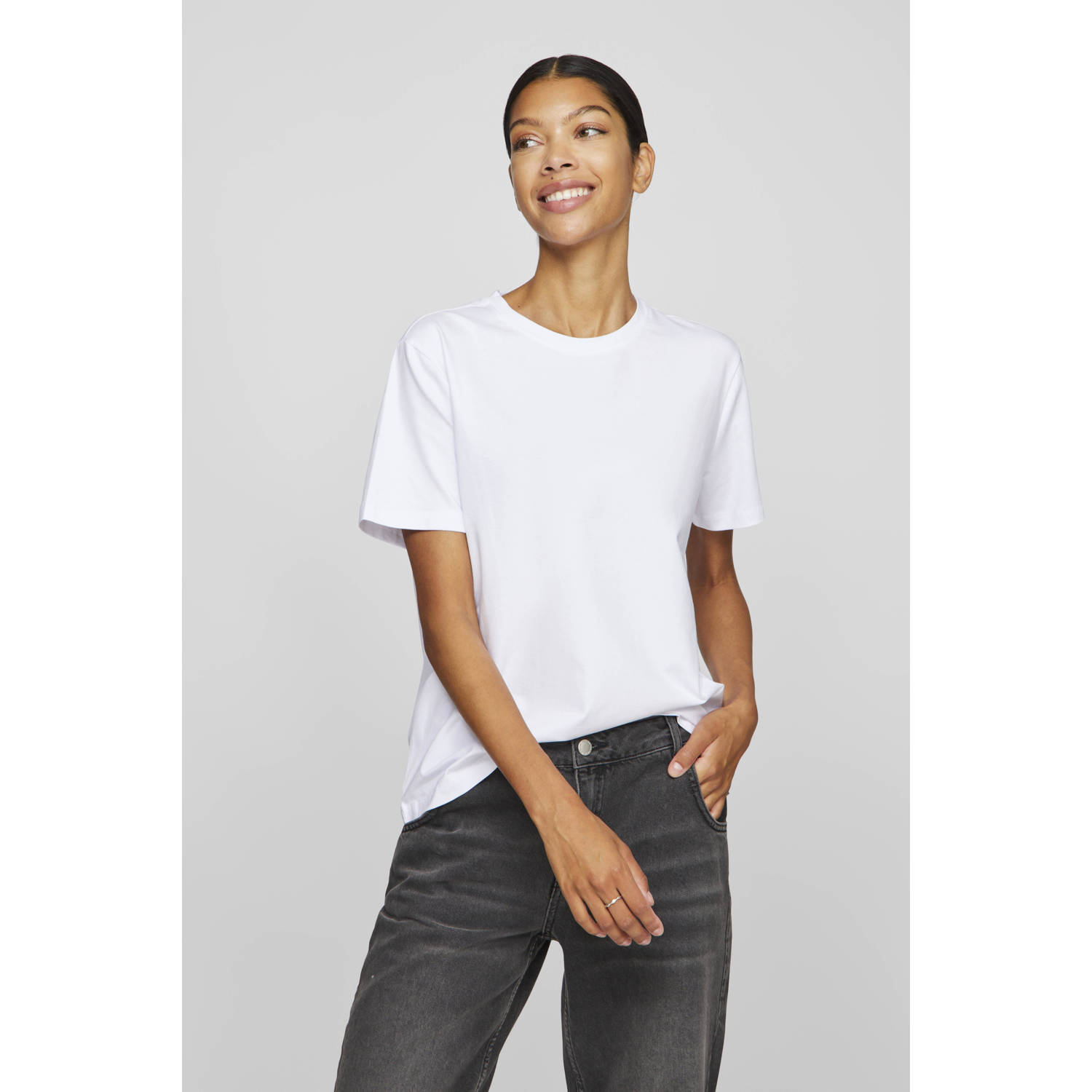 Vila Shirt met korte mouwen VINORA S S T-SHIRT NOOS