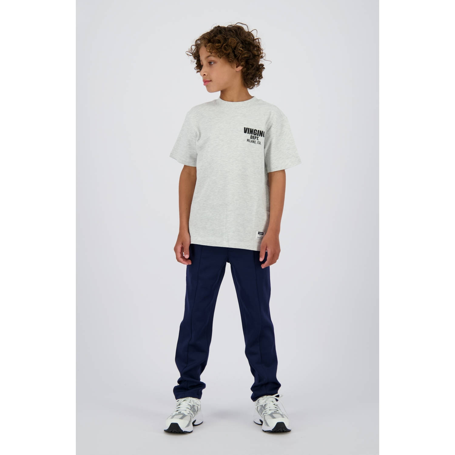 Vingino straight sweatpant donkerblauw