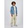 Vingino spijkerjas medium blue denim