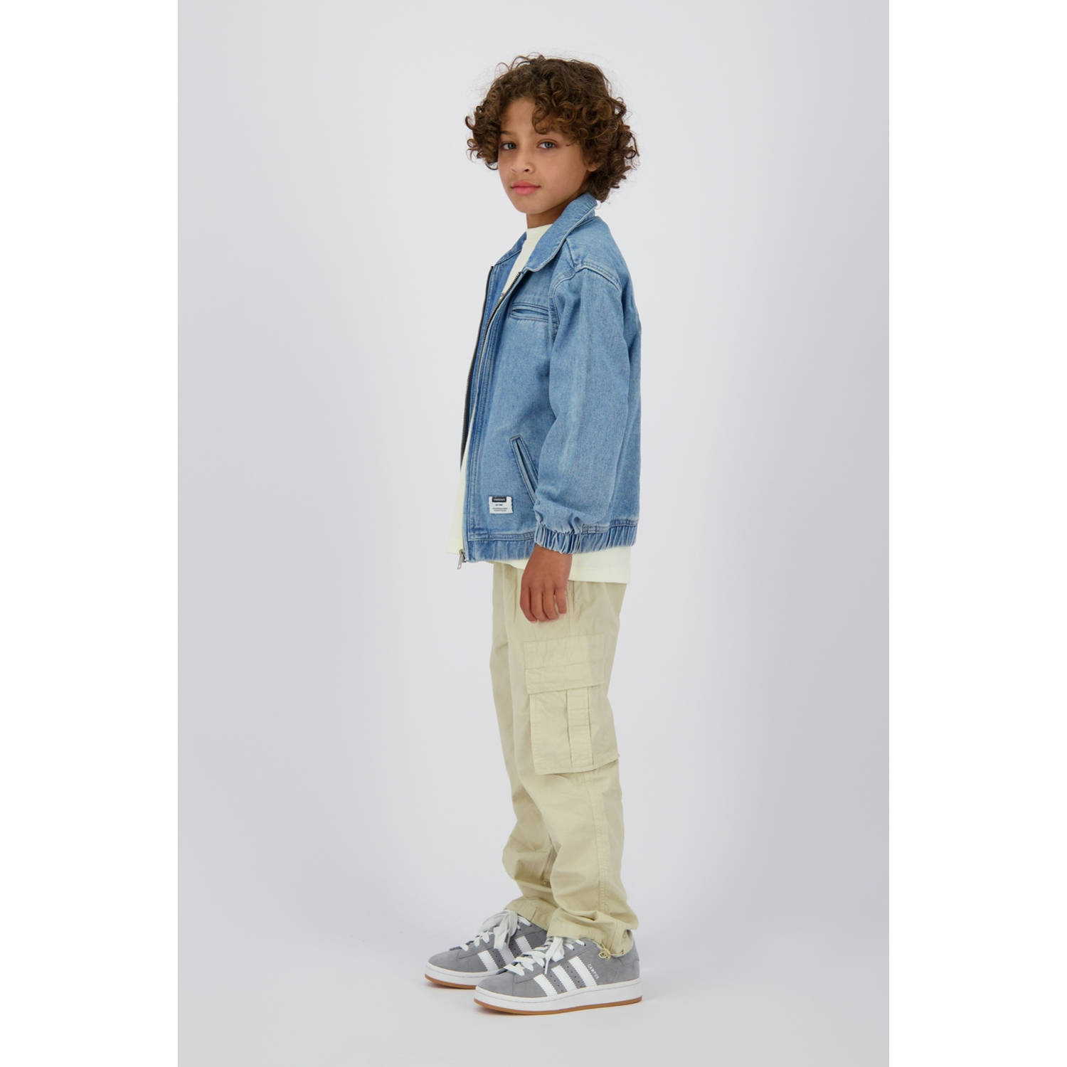 Vingino spijkerjas medium blue denim
