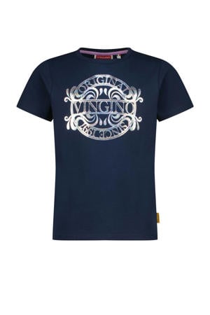 T-shirt donkerblauw