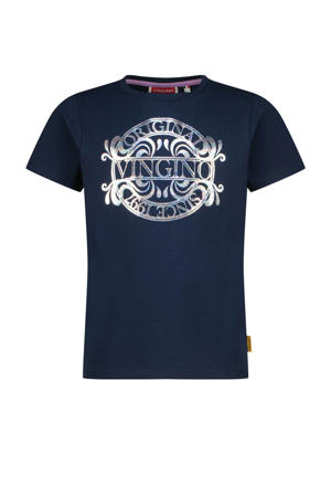 T-shirt donkerblauw