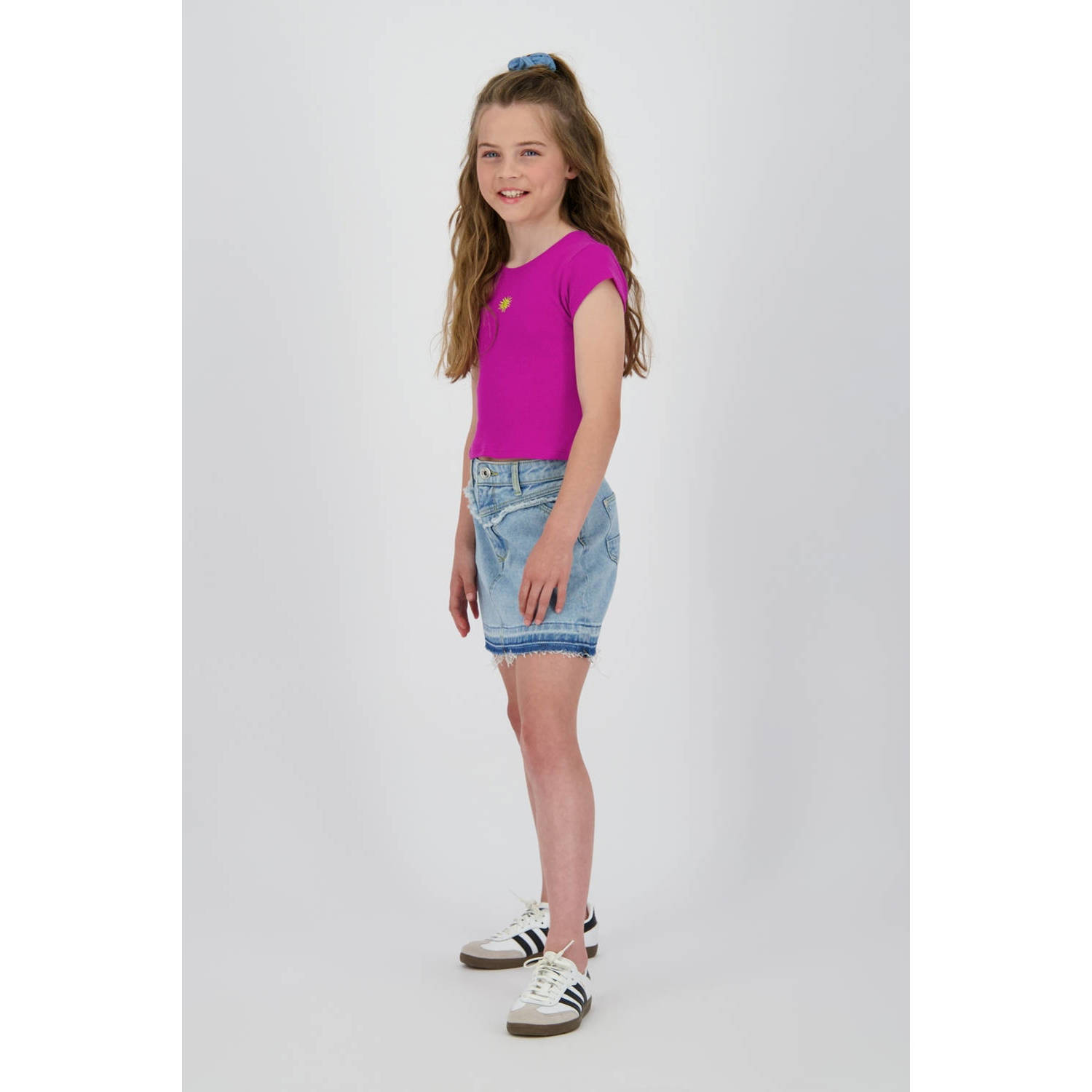 Vingino spijkerrok light blue denim