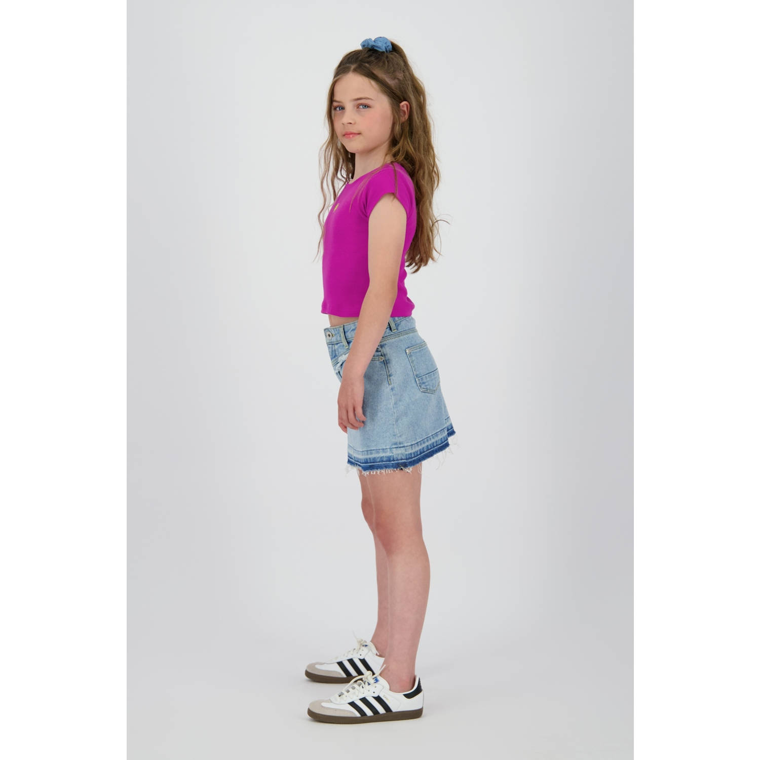 Vingino spijkerrok light blue denim