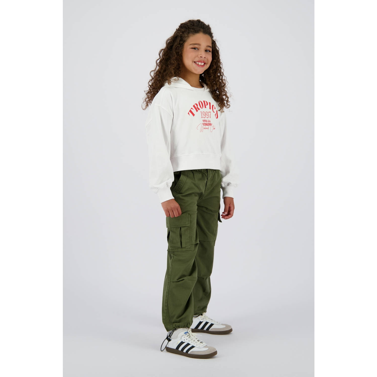 Vingino hoodie wit
