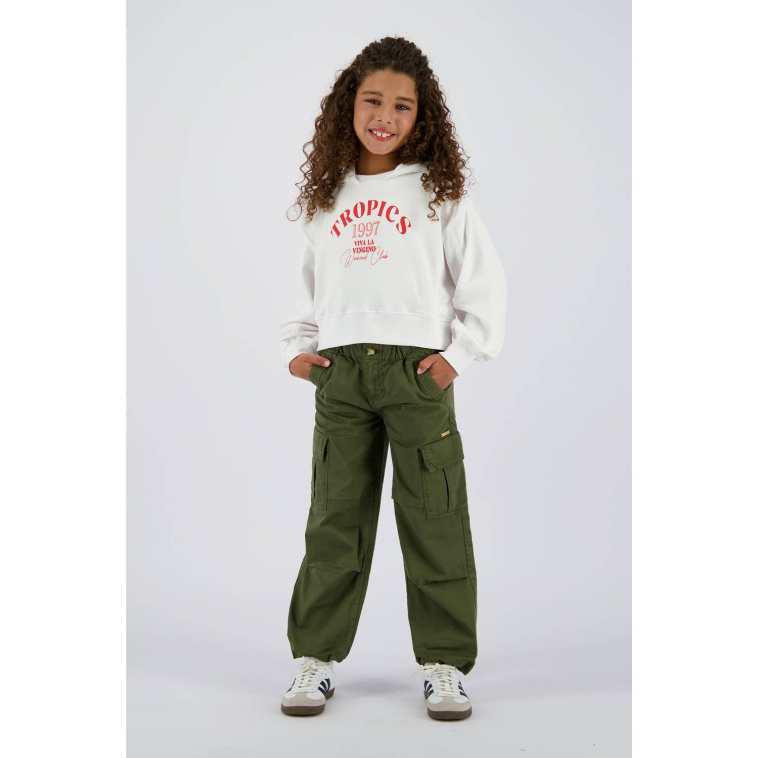Vingino hoodie wit