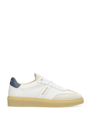Argentario  leren sneakers wit/lichtbeige