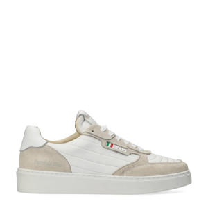 Piemonte Low  leren sneakers beige/wit