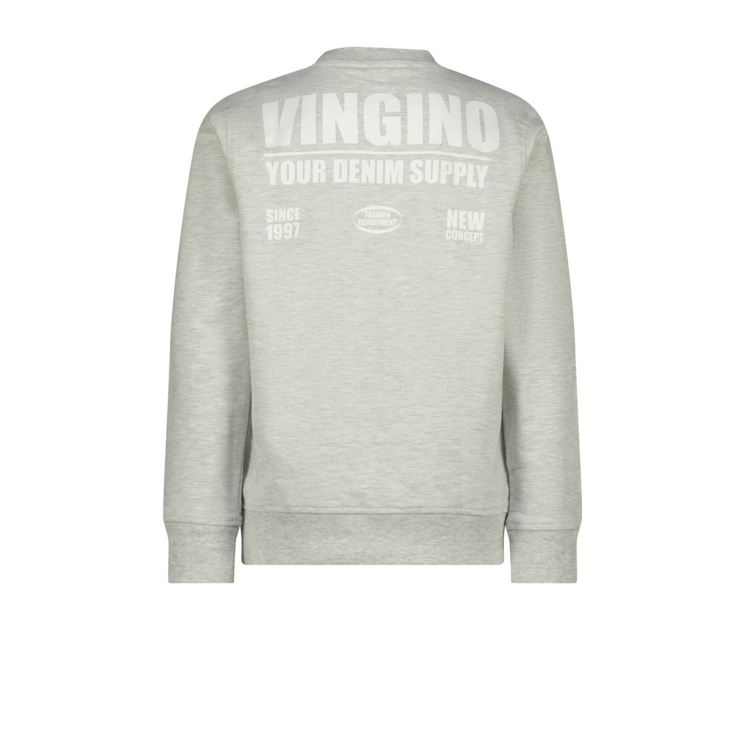Vingino sweater grijs melange