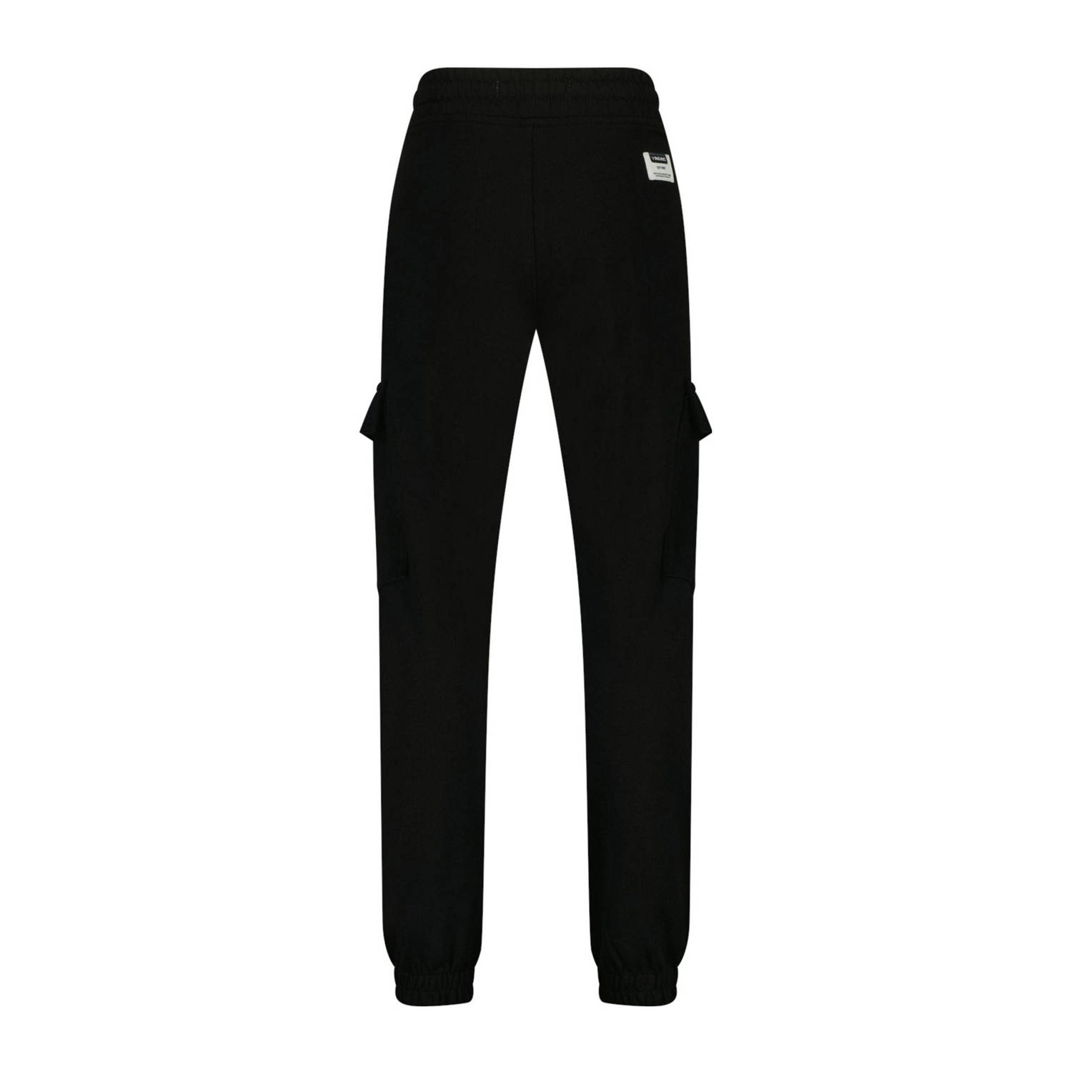 Vingino regular cargo broek zwart