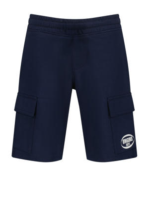 relaxed sweatshort donkerblauw