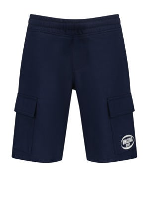 relaxed sweatshort donkerblauw