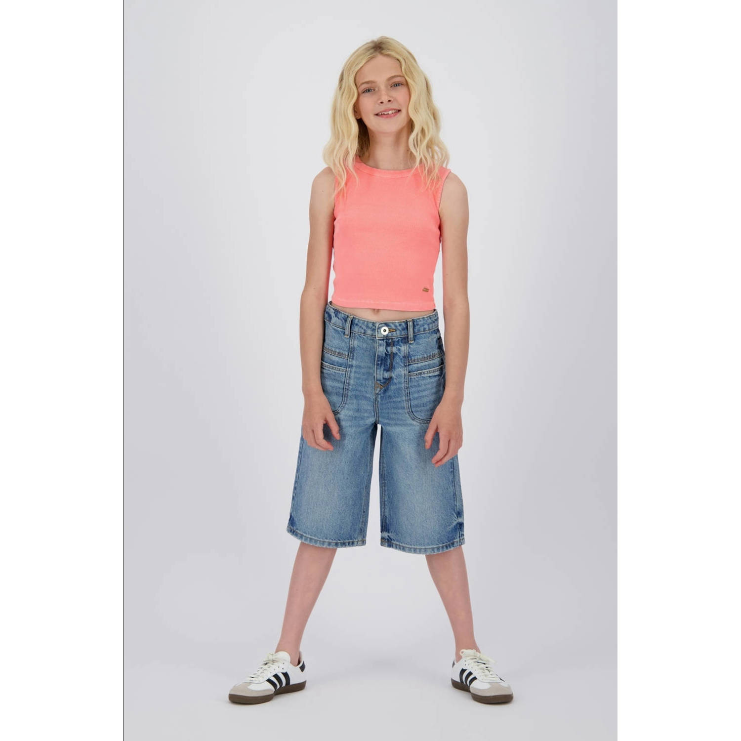 Vingino mouwloze top roze