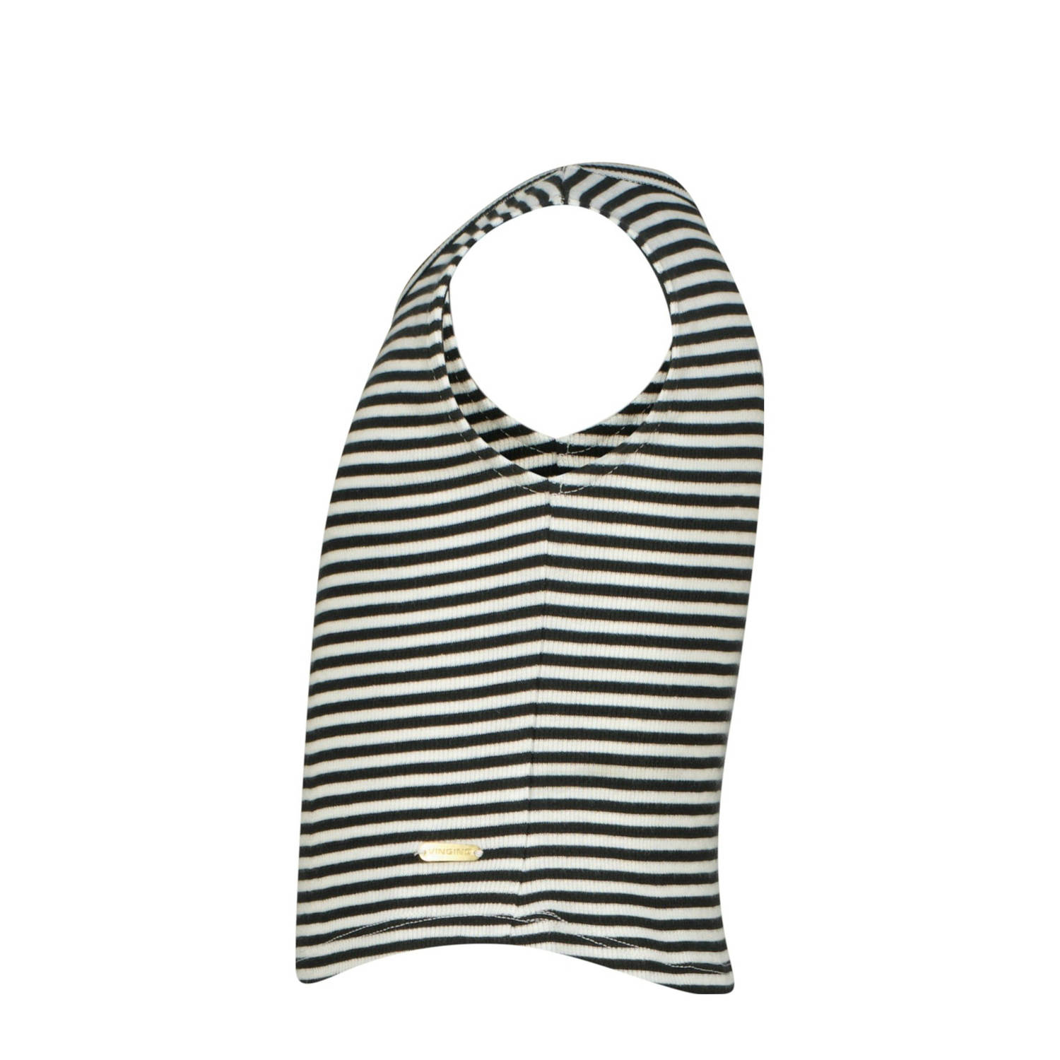Vingino mouwloze top zwart