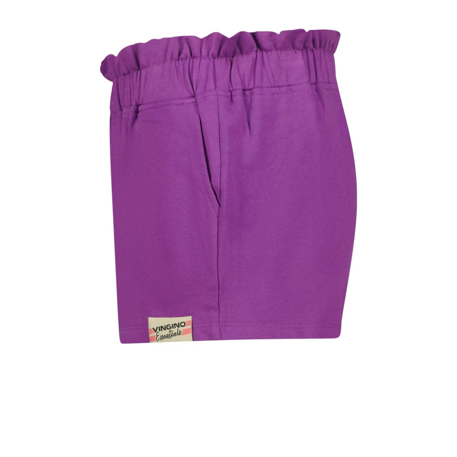 Vingino relaxed paperbag short paars