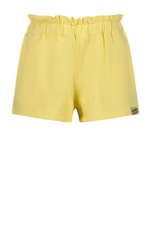 relaxed paperbag short geel