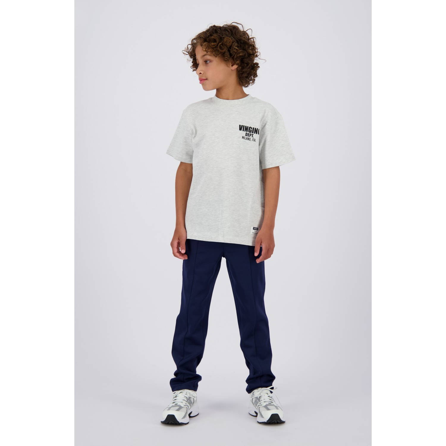 Vingino T-shirt grijs melange