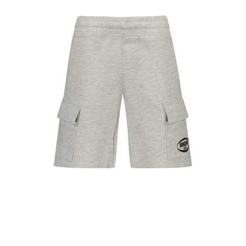 Vingino relaxed sweatshort grijs melange afbeelding