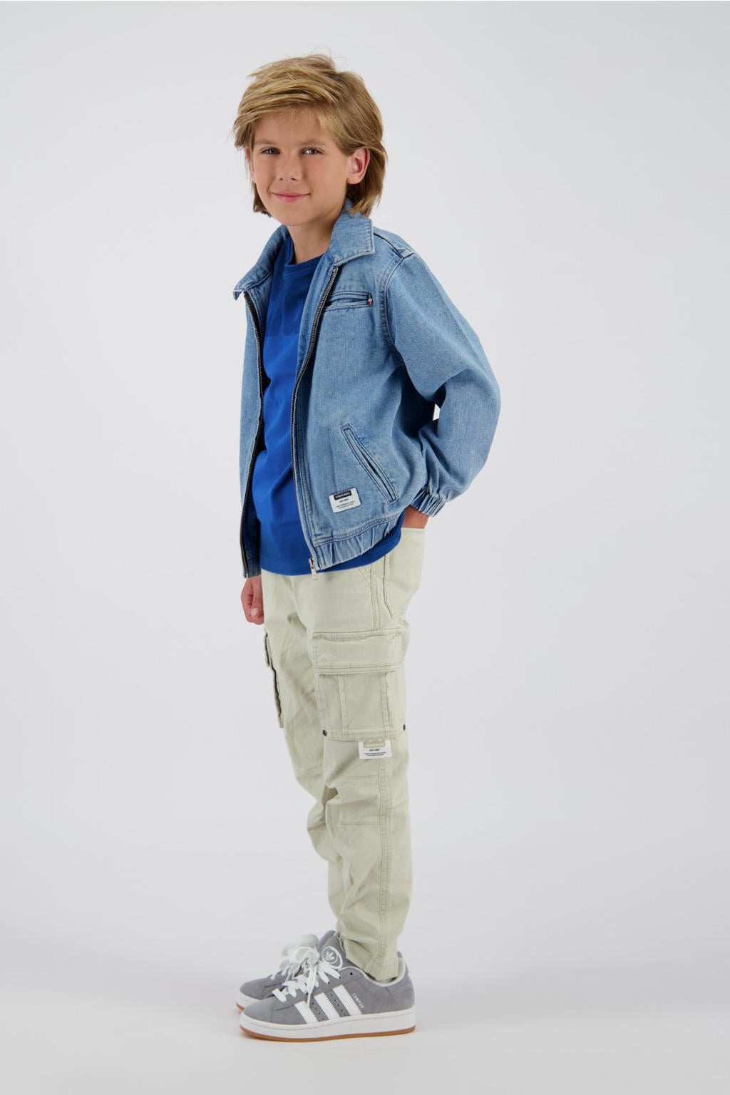 Vingino regular cargo broek groen