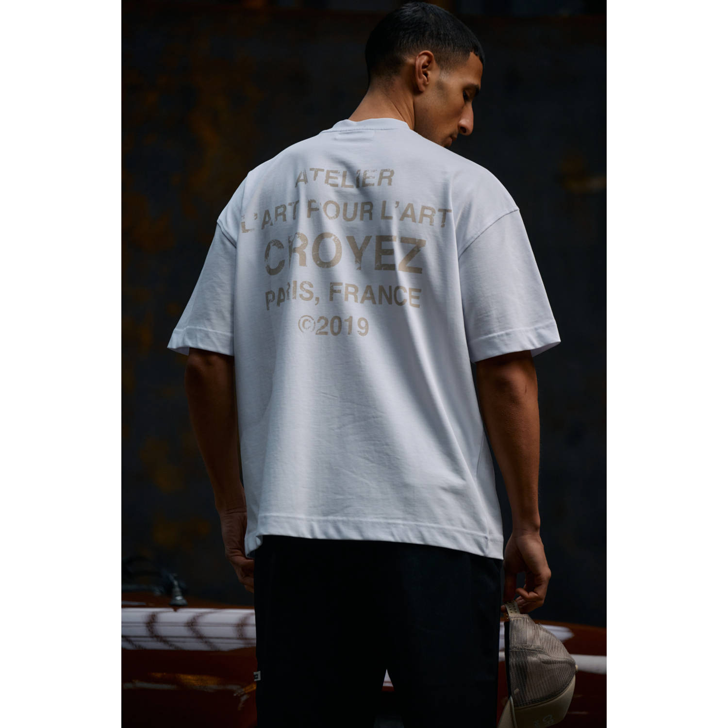 Croyez T-shirt wit