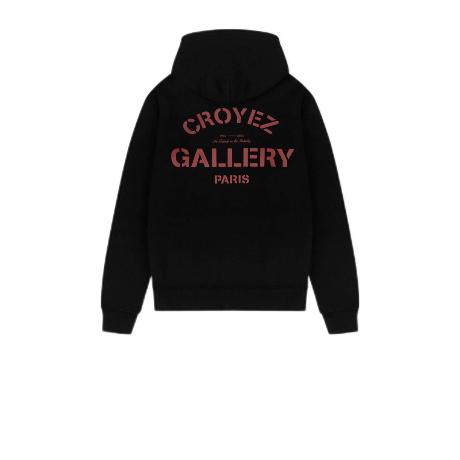 Croyez hoodie zwart