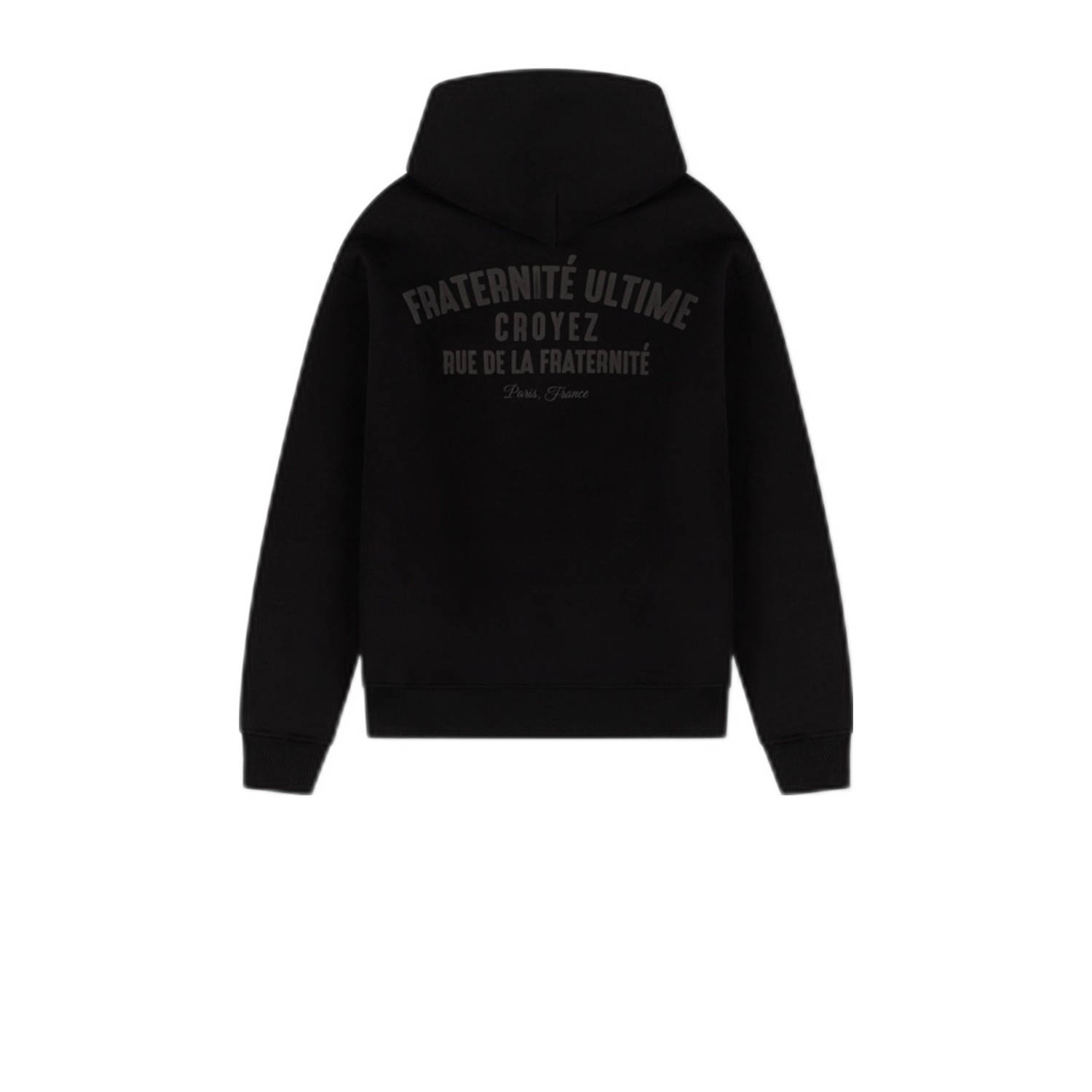 Croyez hoodie zwart