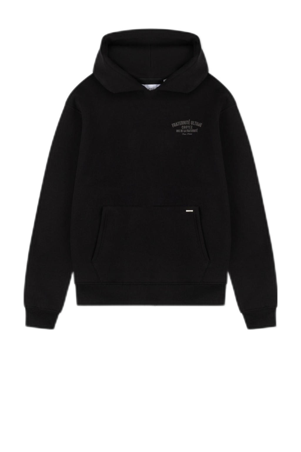Croyez hoodie zwart